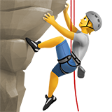 person climbing apple emoji png image