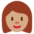 woman: medium skin tone twitter emoji png image